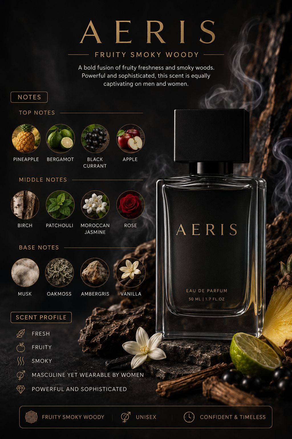AERIS - FRUITY SMOKE EDP 50ML
