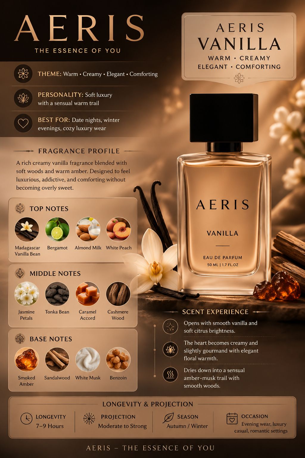 AERIS - VANILLA EDP 50 ML