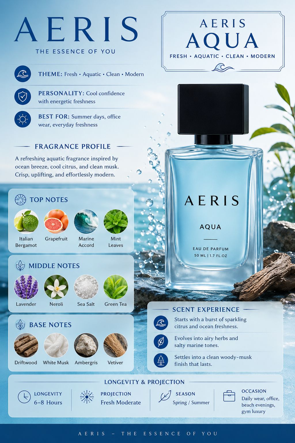 AERIS - AQUA EDP 50ML